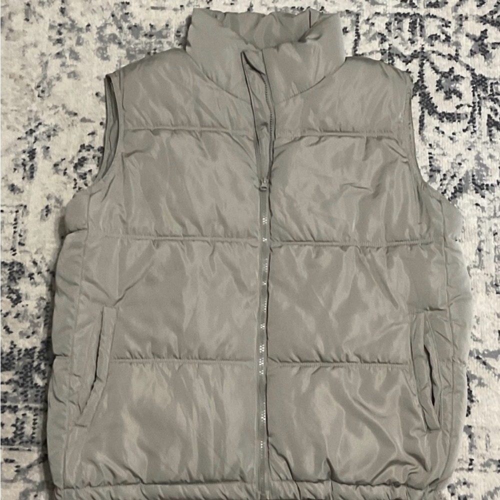 Thread & Supply Tan Puffer Vest NWT